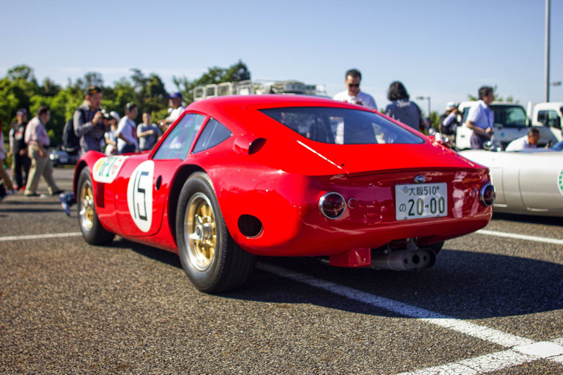 Illustration for article titled Nothing to see here... Just the 2000 GT GP-II driven by Hosoya-san in the late 60's...